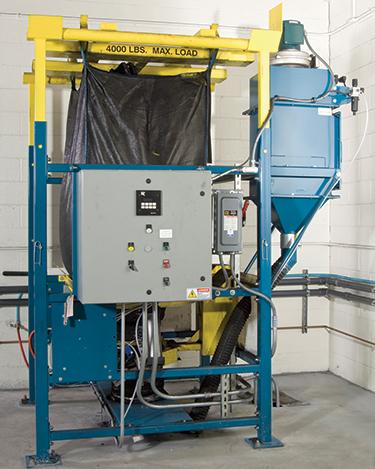 Automated Handling of Activated Carbon in Bulk Bags Reduces Dust and Labor for Municipal WTPs